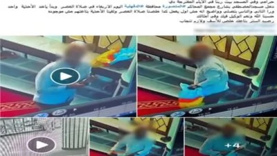 ضبط-المتهم-بسرقة-أحذية-المصلين-من-مسجد-بالدقهلية