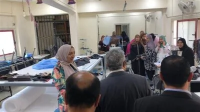 محافظ-الدقهلية-يزور-مركز-تدريب-الحاسب-الآلي-ويجدد-دعمه-لتأهيل