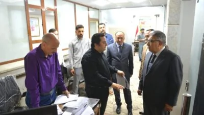 جولة-تفقدية-لمحافظ-الدقهلية-داخل-المركز-التكنولوجي-وإدارات-الديوان-العام