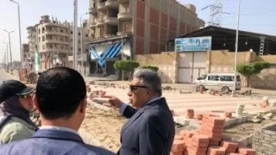 محافظ-الدقهلية-يزور-مدخل-نبروه-ويشدد-على-مواصلة-تطوير-الشوارع