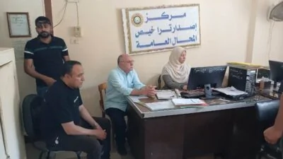 السكرتير-العام-المساعد-بالدقهلية-يتابع-أداء-المركز-التكنولوجي-في-شربين