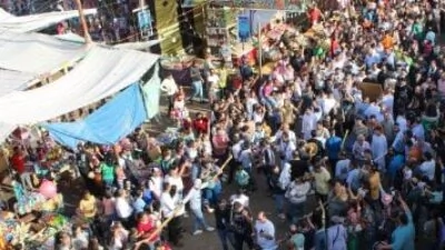 احتفالات-دير-القديسة-دميانة-بالدقهلية-تستقطب-آلاف-الزوار-القديسة-تجسد