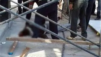إصابة-عاملين-في-حادثين-منفصلين-لسقوط-من-سقالات-بناء-بأجا