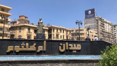 محافظ-الدقهلية-يزور-ميدان-أم-كلثوم-بالمنصورة-ويشدد-على-حماية