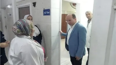 وكيل-صحة-الدقهلية-يزور-مستشفى-طلخا-لمتابعة-انتظام-سير-العمل