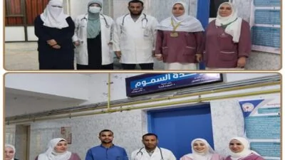 إنقاذ-3-حالات-تسمم-واختناق-داخل-مستشفى-أجا-بالدقهلية-تفاصيل