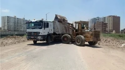 محافظ-الدقهلية-يواصل-متابعة-أعمال-رفع-المخلفات-الصلبة-بمحاور-المنصورة