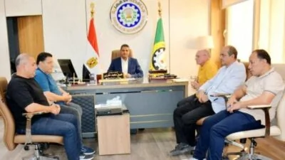 نائب محافظ الدقهلية يبحث آليات تسهيل أعمال المنطقة الصناعية في جمصة