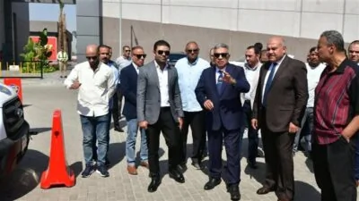 محافظ الدقهلية ومدير الأمن يفتتحان وحدة المرور الإلكترونية بمول المنصورة